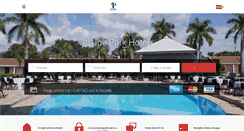 Desktop Screenshot of ipeparkhotel.com.br