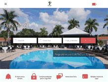 Tablet Screenshot of ipeparkhotel.com.br
